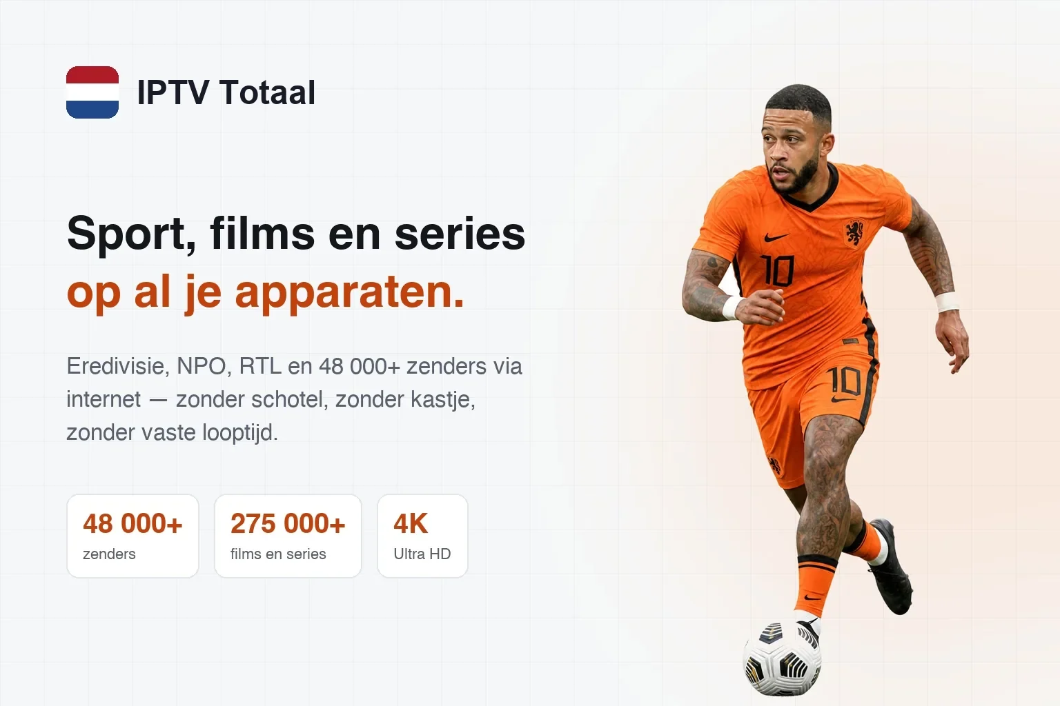 iptv totaal sport films series