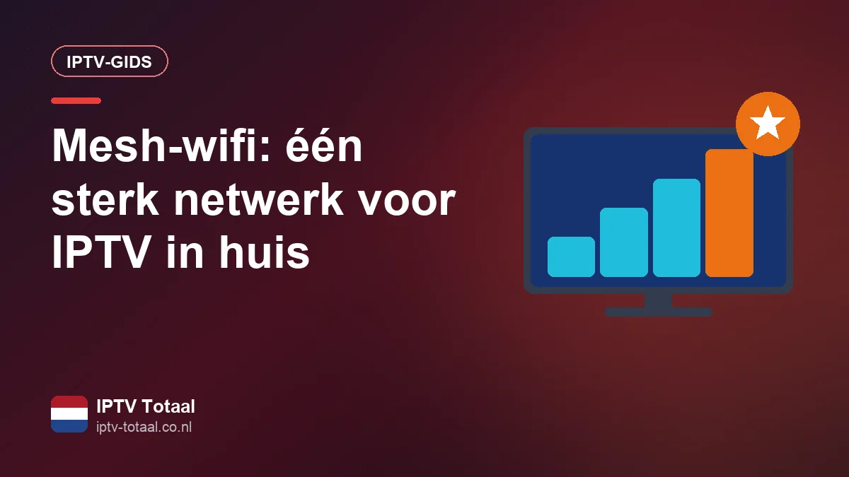 Mesh-wifi met satellieten verspreid door een woning